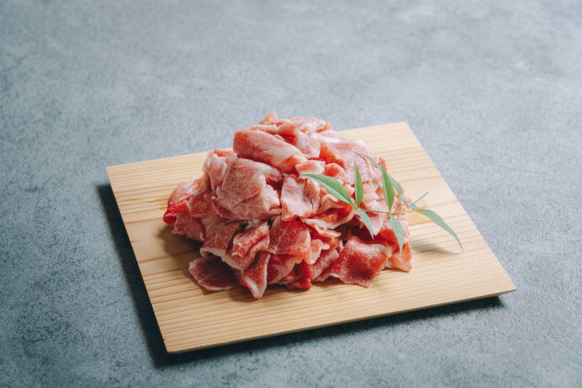 花城の静岡県産黒毛和牛小間切れ肉