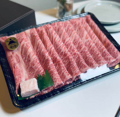 静岡厳選霜降りすき焼き肉｜HANASHIRO SELECT