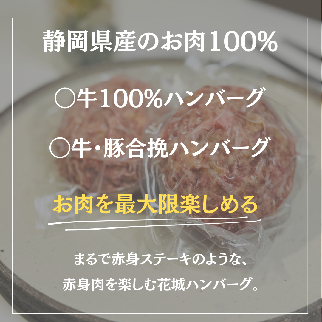 「まるでステーキ!?」静岡県産ハンバーグセット【6個入】[送料無料]